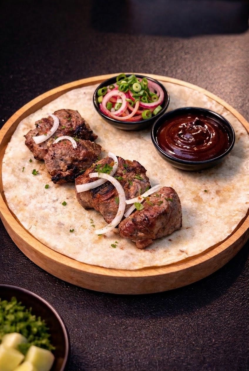 Beef shashlik