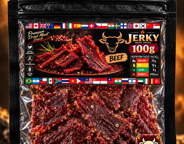 Beef jerky pack